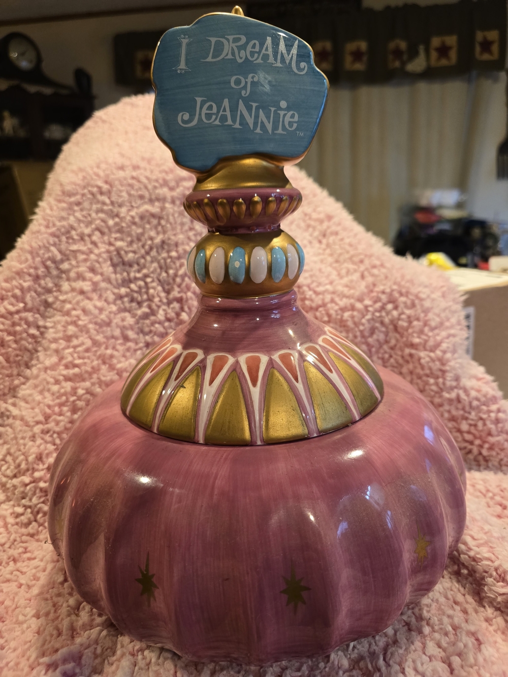 Pink Decorative Bottle - Themed Home Accent